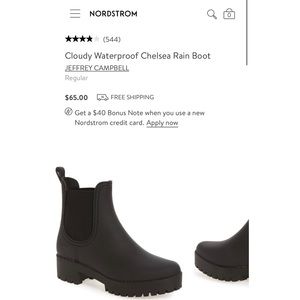Jeffrey Campbell Chelsea Rain Boots